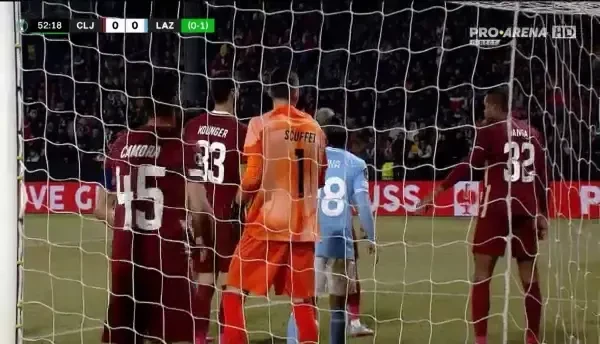 Krasniqi, individualist &icirc;n CFR - Lazio. Șansa irosită (Pro Arena VOYO)