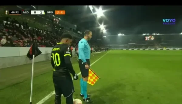 Midtjylland - Sporting | Goncalves marchează un gol superb!