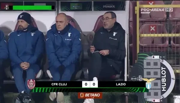 Janga scoate de pe linia porții &icirc;n CFR - Lazio (Pro Arena VOYO)