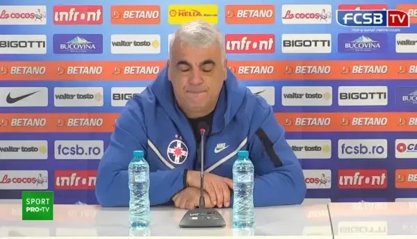 Leo Strizu, înainte de FC Argeș - FCSB (25.02.2023)