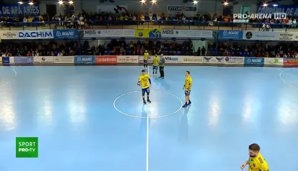 Potaissa Turda - Minaur Baia Mare se vede la Pro Arena VOYO!