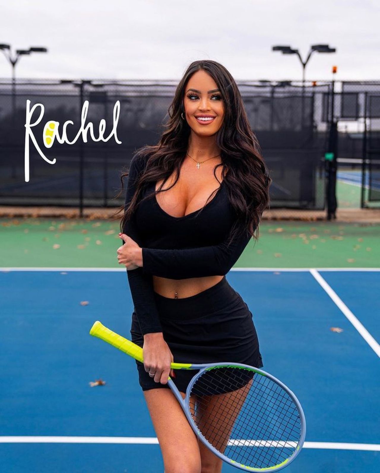 Cea mai sexy influenceriță pe... tenis! Ținutele 'hot' cu care și-a pus urmăritorii pe jar _45