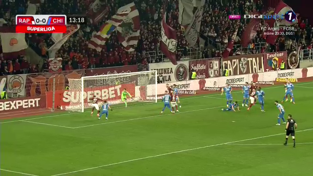 Rapid - Chindia Târgoviște 2-0 | Victorie pentru giuleșteni pe teren propriu! Prima înfrângere pentru echipa lui Petrea în acest an_3