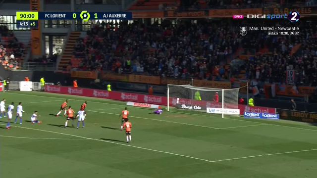 Ionuț Radu, ”eroul” lui Auxerre în meciul cu Lorient! Paradă superbă pentru portarul român în prelungiri_11