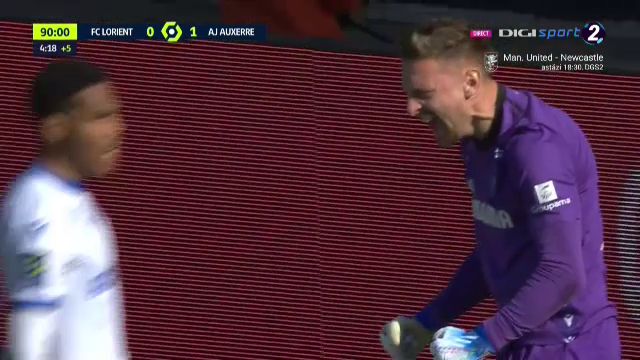 Ionuț Radu, ”eroul” lui Auxerre în meciul cu Lorient! Paradă superbă pentru portarul român în prelungiri_13