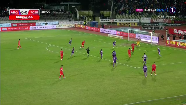 Faza care l-a enervat pe Becali?! Edjouma a fost schimbat la pauză, după o ratare uriașă în FC Argeș - FCSB_8