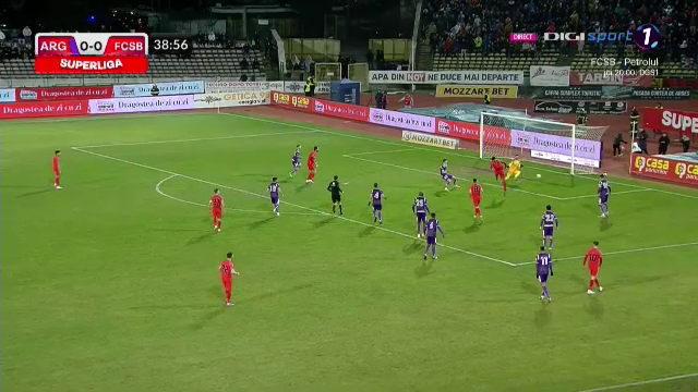 Faza care l-a enervat pe Becali?! Edjouma a fost schimbat la pauză, după o ratare uriașă în FC Argeș - FCSB_10
