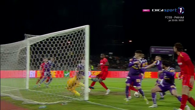 Gafă incredibilă a lui Straton! A luat gol dintr-o poziție imposibilă. Șut pune capăt hegemoniei lui Malcom Edjouma la FCSB_9