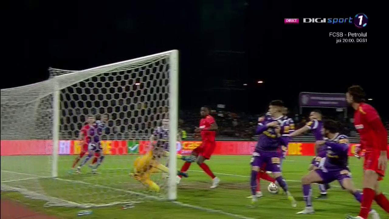 Gafă incredibilă a lui Straton! A luat gol dintr-o poziție imposibilă. Șut pune capăt hegemoniei lui Malcom Edjouma la FCSB_9