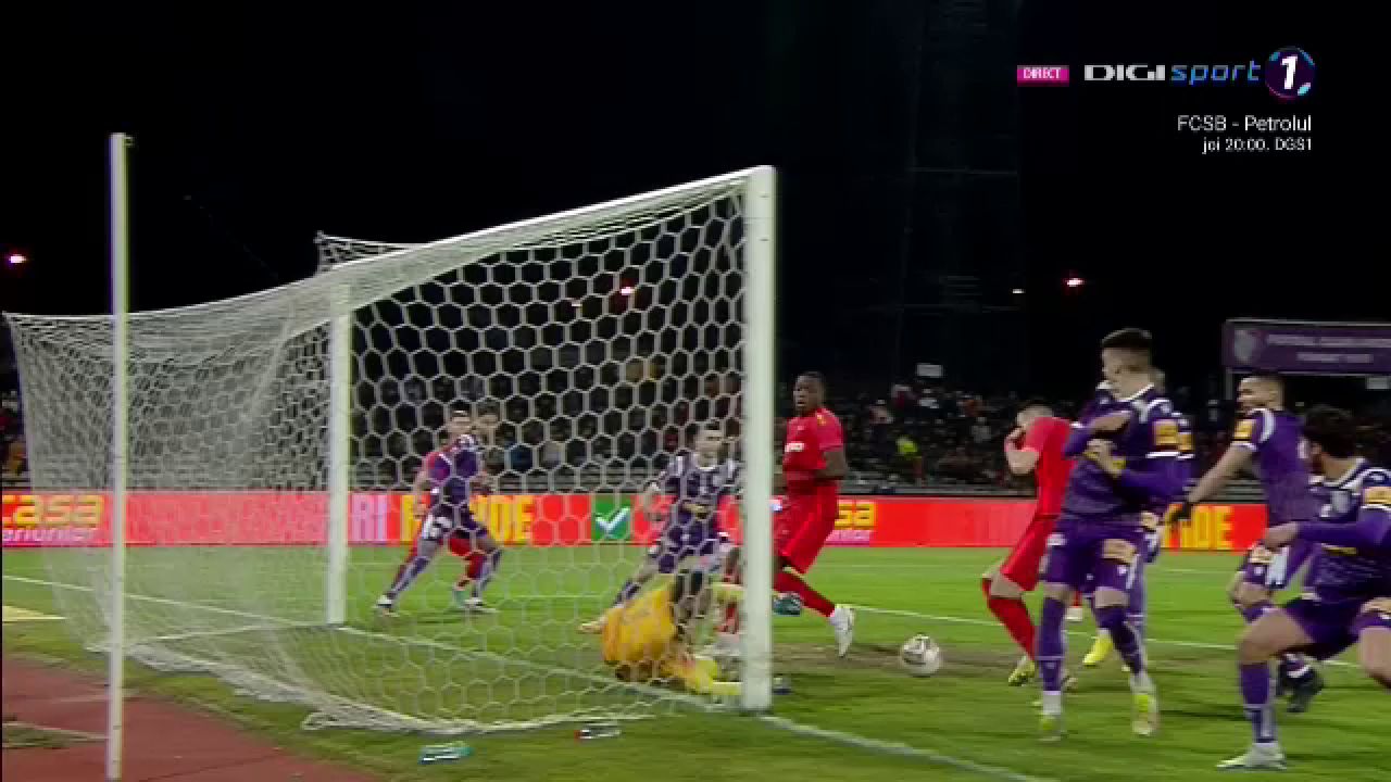 Gafă incredibilă a lui Straton! A luat gol dintr-o poziție imposibilă. Șut pune capăt hegemoniei lui Malcom Edjouma la FCSB_11