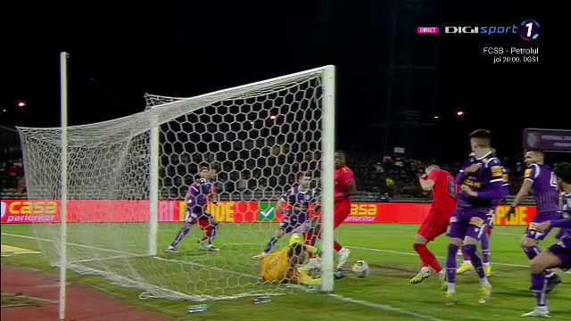 Gafă incredibilă a lui Straton! A luat gol dintr-o poziție imposibilă. Șut pune capăt hegemoniei lui Malcom Edjouma la FCSB_12