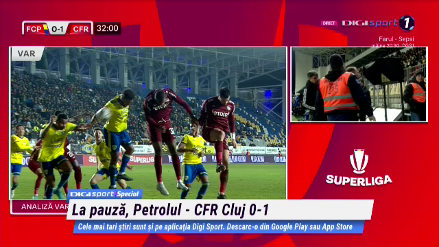 Verdictul specialistului după faza la care CFR Cluj a cerut un penalty &amp;icirc;n meciul cu Petrolul