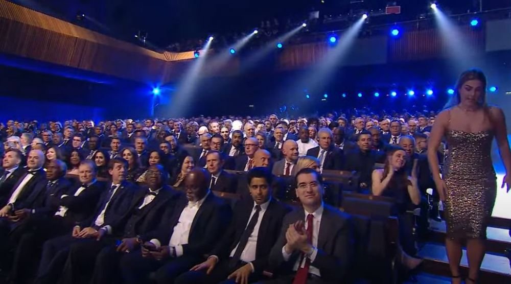 Răzvan Burleanu, în primul rând la gala FIFA The Best. Președintele FRF a stat lângă nume grele din fotbal_8