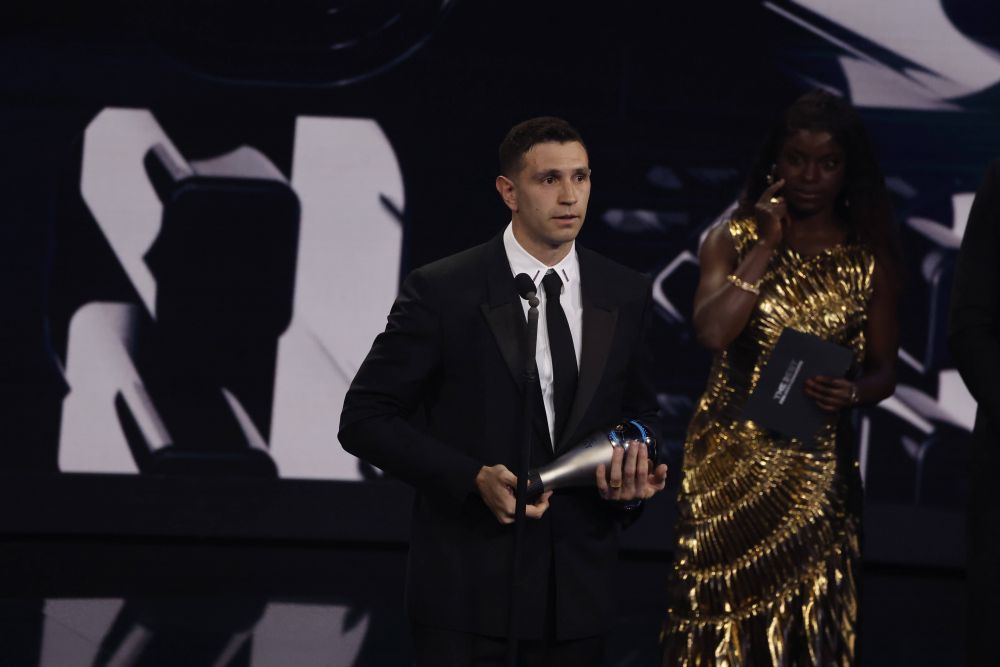Emiliano Martinez, moment emoționant la FIFA The Best:
