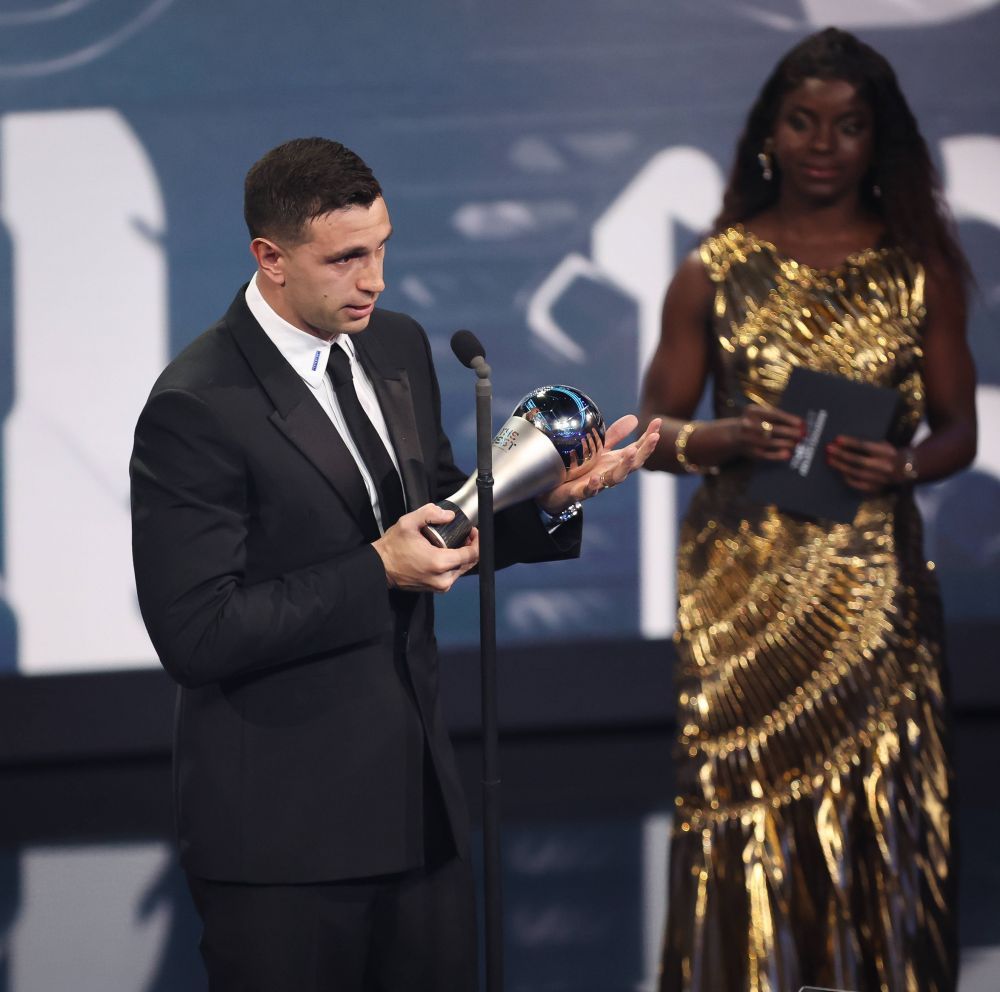 Emiliano Martinez, moment emoționant la FIFA The Best: