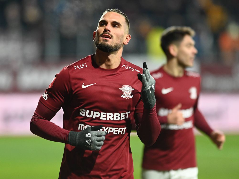 FC Botoșani - Rapid 1-2 | Dragoș Grigore aduce victoria giuleștenilor cu o super execuție, din foarfecă