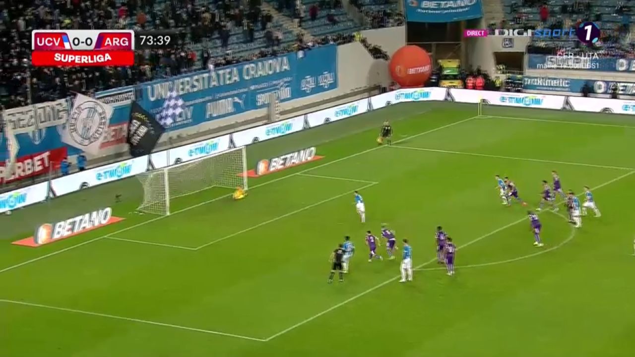 Universitatea Craiova - FC Argeș 1-0 | Oltenii rămân în cursa pentru primele locuri în campionat _3