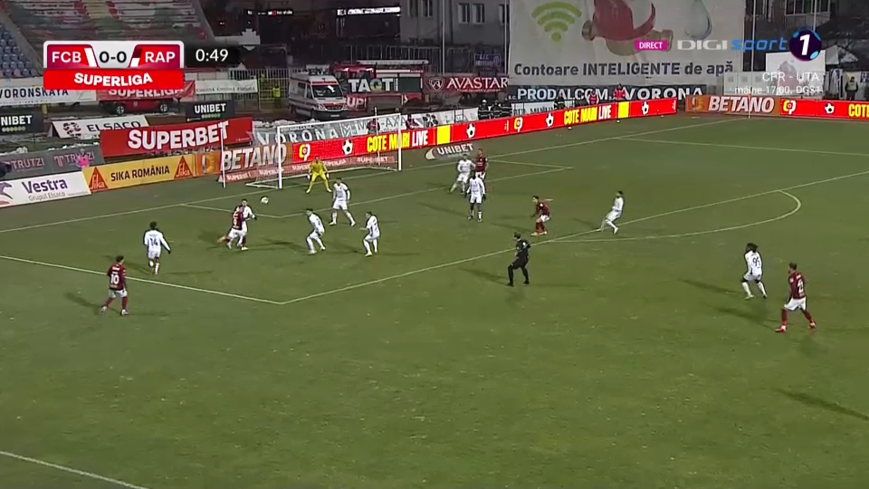 FC Botoșani - Rapid 1-2 | Dragoș Grigore aduce victoria giuleștenilor cu o super execuție, din foarfecă_2