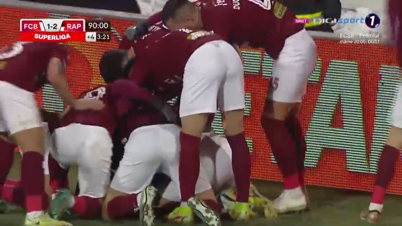 FC Botoșani - Rapid 1-2 | Dragoș Grigore aduce victoria giuleștenilor cu o super execuție, din foarfecă_7