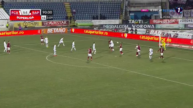 Dragoș Grigore, gol de generic în Botoșani - Rapid! Fotbalistul a reușit o foarfecă de excepție_6