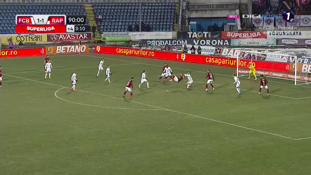 Dragoș Grigore, gol de generic în Botoșani - Rapid! Fotbalistul a reușit o foarfecă de excepție_10