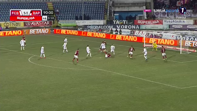 Dragoș Grigore, gol de generic în Botoșani - Rapid! Fotbalistul a reușit o foarfecă de excepție_12