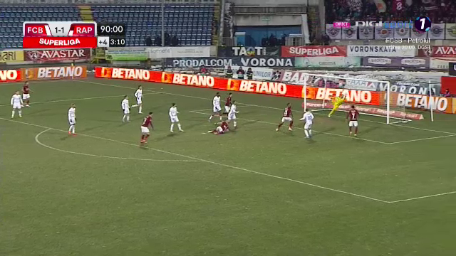 Dragoș Grigore, gol de generic în Botoșani - Rapid! Fotbalistul a reușit o foarfecă de excepție_14