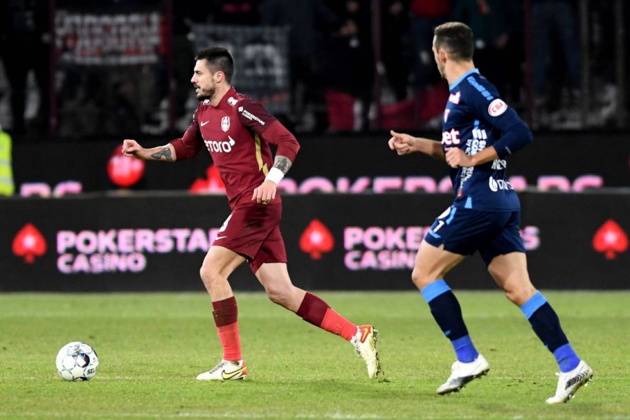CFR Cluj - UTA Arad 2-1! Ardelenii s-au impus în Gruia cu un om în minus_1