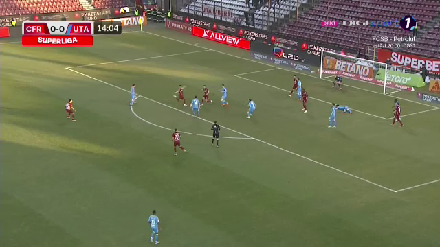 CFR Cluj - UTA Arad 2-1! Ardelenii s-au impus în Gruia cu un om în minus_3