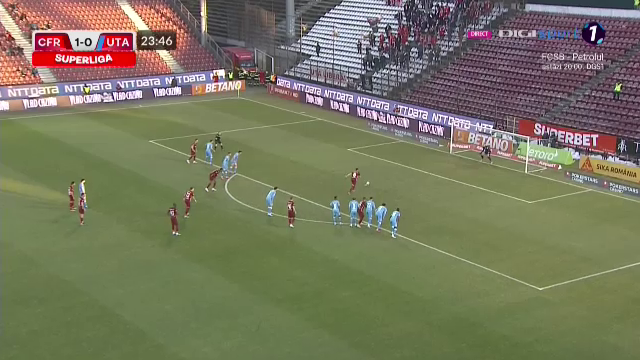 Ce a putut să strige crainicul stadionului după ce Ciprian Deac a irosit un penalty în CFR - UTA_17
