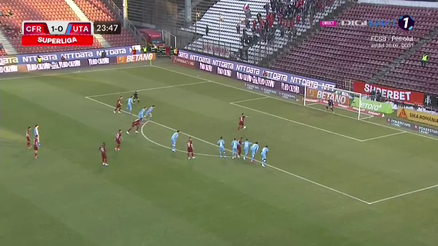 Ce a putut să strige crainicul stadionului după ce Ciprian Deac a irosit un penalty în CFR - UTA_19