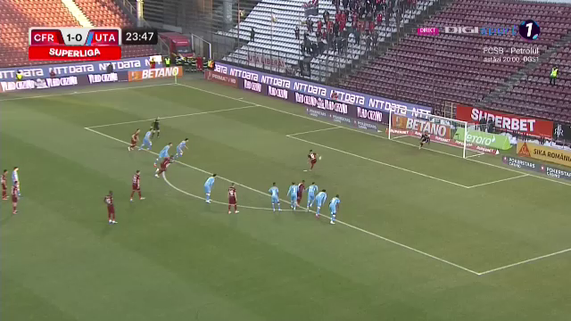 Ce a putut să strige crainicul stadionului după ce Ciprian Deac a irosit un penalty în CFR - UTA_21