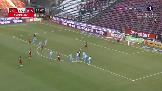 Ce a putut să strige crainicul stadionului după ce Ciprian Deac a irosit un penalty în CFR - UTA_25