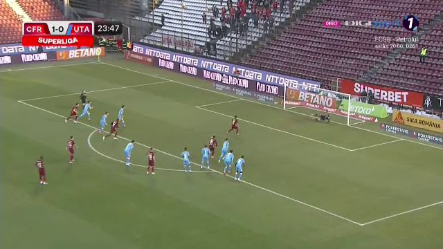 Ce a putut să strige crainicul stadionului după ce Ciprian Deac a irosit un penalty în CFR - UTA_27