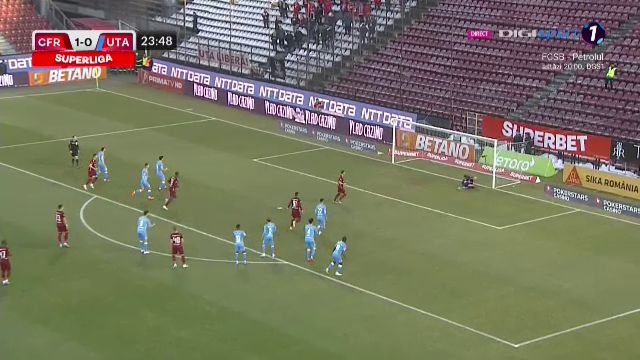 Ce a putut să strige crainicul stadionului după ce Ciprian Deac a irosit un penalty în CFR - UTA_34