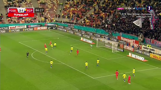 Gol de generic înscris în FCSB - Petrolul! Edjouma a reușit o foarfecă de senzație și a încheiat meciul în mare stil_5