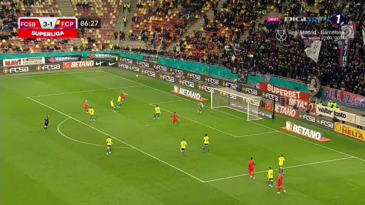 Gol de generic înscris în FCSB - Petrolul! Edjouma a reușit o foarfecă de senzație și a încheiat meciul în mare stil_6