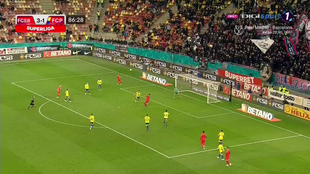 Gol de generic înscris în FCSB - Petrolul! Edjouma a reușit o foarfecă de senzație și a încheiat meciul în mare stil_8