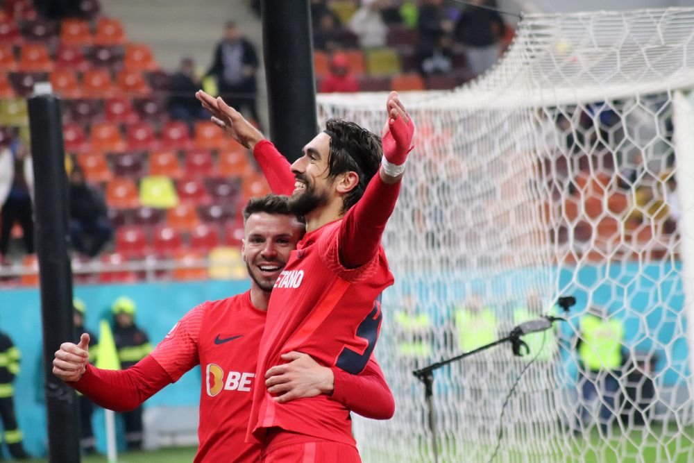 Compagno l-a egalat pe Dugandzic în clasamentul golgheterilor din Superligă! Cum a marcat italianul în FCSB - Petrolul Ploiești_4