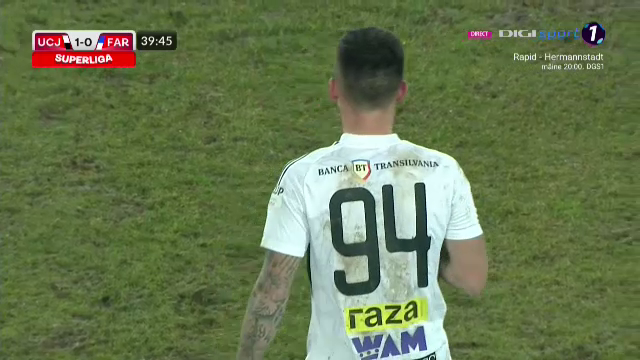 'U' Cluj - Farul Constanța 2-0! Gazdele înving liderul, după o evoluție superbă pe teren propriu_5
