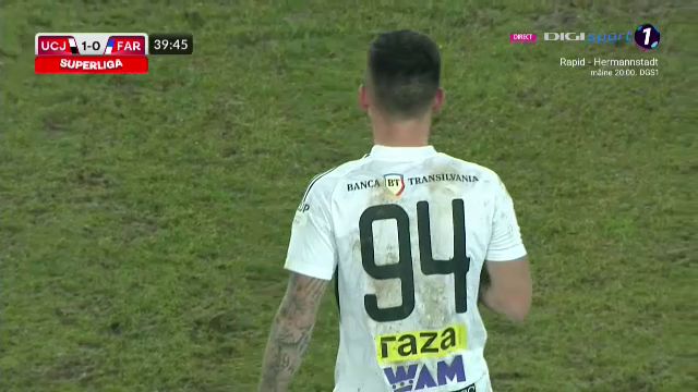 'U' Cluj - Farul Constanța 2-0! Gazdele înving liderul, după o evoluție superbă pe teren propriu_5