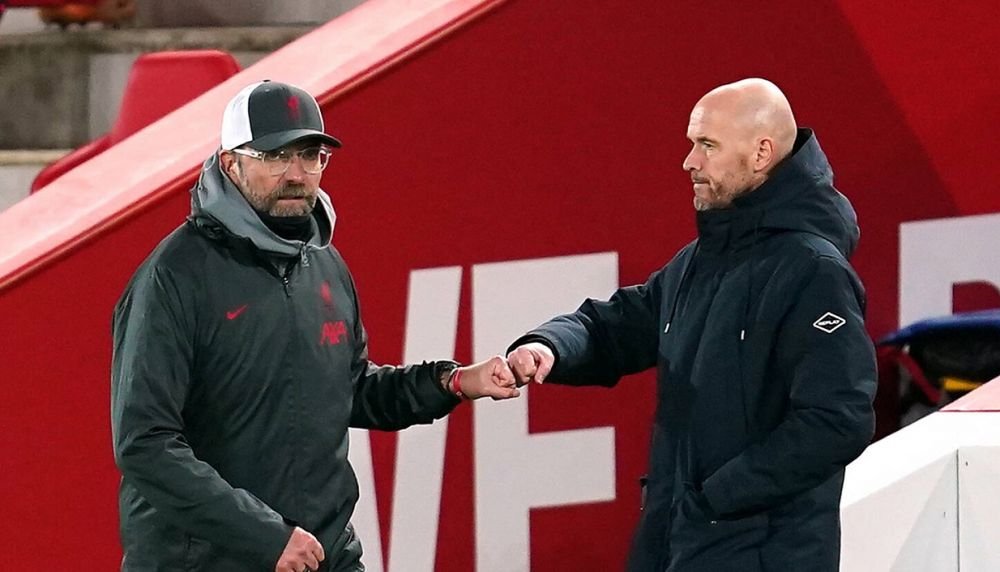 Jurgen Klopp și Erik ten Hag fac front comun. Ce le-au cerut fanilor &icirc;nainte de Liverpool - Manchester United