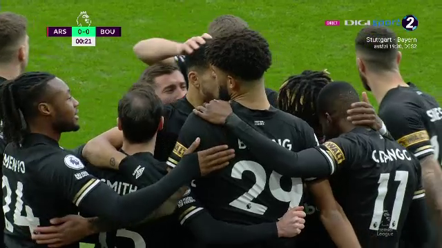 Cel mai rapid gol din istoria Premier League? Lecție de fotbal predată de Bournemouth liderului Arsenal_20