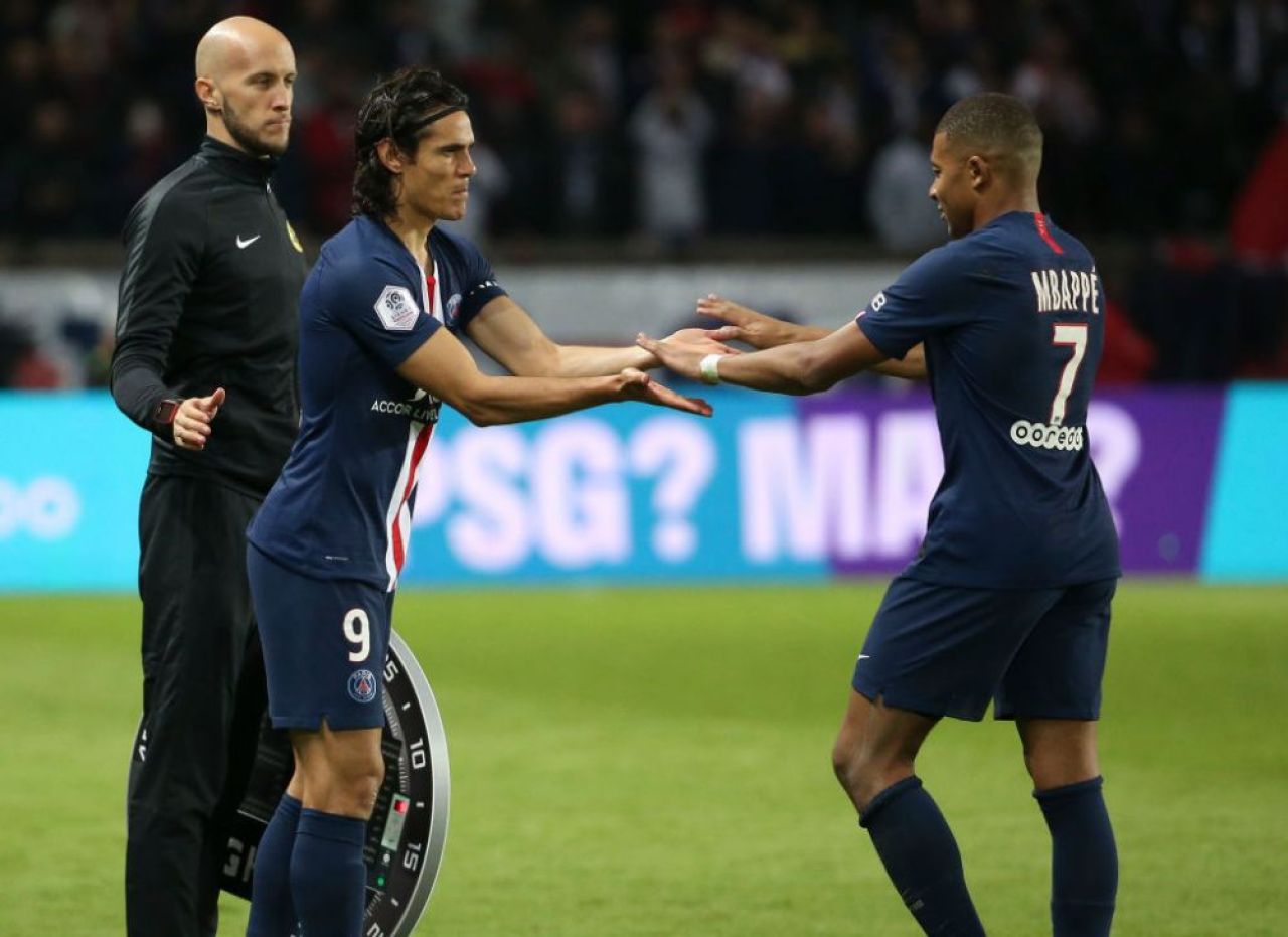 Mesajul lui Edinson Cavani pentru Kylian Mbappe după ce francezul i-a doborât recordul _4