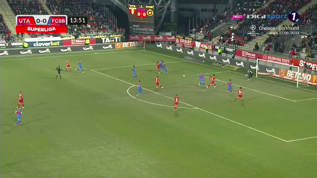 Joonas Tamm, autogol cu clasă în UTA - FCSB! Cum a înscris fundașul în propria poartă_5