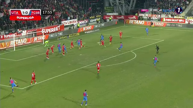 Hai, Florinel! Coman a restabilit egalitatea în UTA - FCSB cu un gol de generic_10