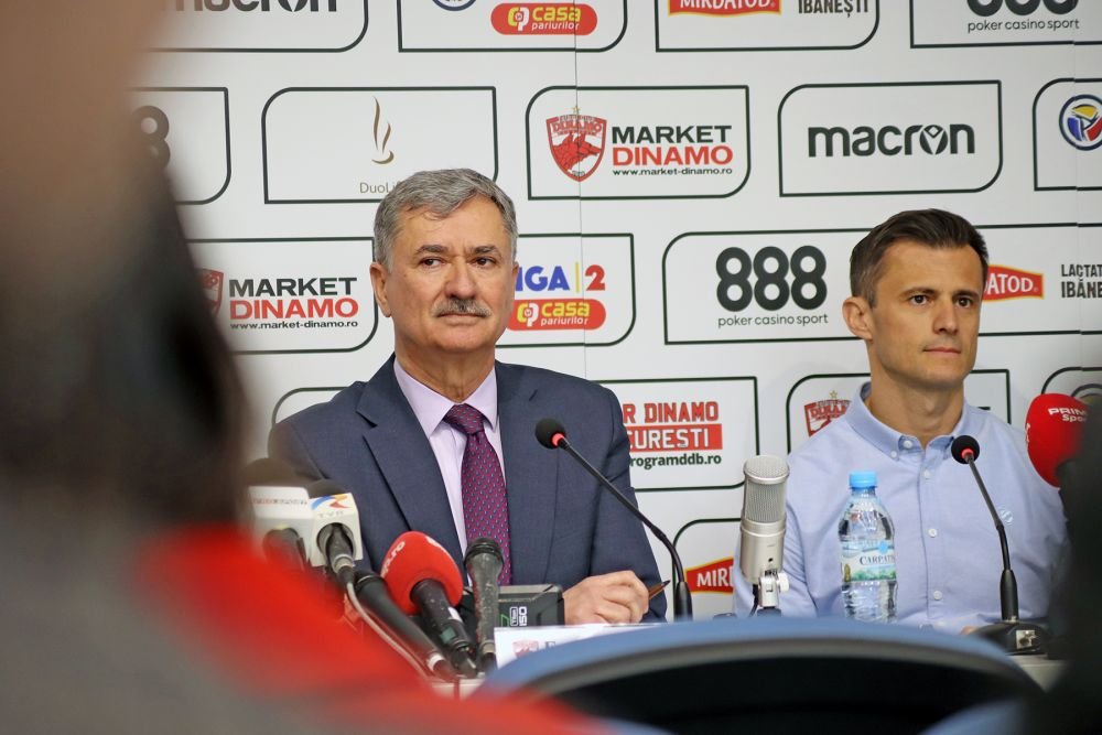Noul acționar al lui Dinamo se delimitează de Nicolae Badea. 