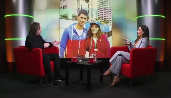 Momentul &icirc;n care Loredana Dinu l-a făcut pe Novak Djokovic să transmită un mesaj &icirc;n limba rom&acirc;nă