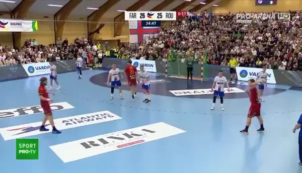 Final &icirc;n Insulele Feroe - Rom&acirc;nia (Pro Arena VOYO)