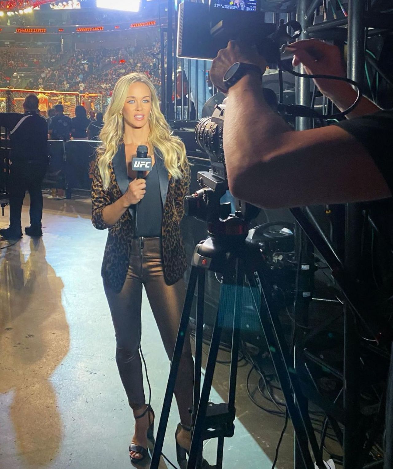Laura Sanko, pasiune și dramă amoroasă în UFC_10